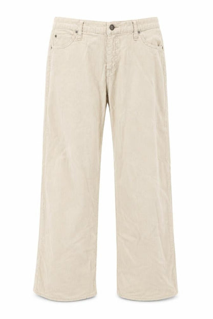 Rip Curl Women's Beige Trousers, Size 14, Regular Fit
