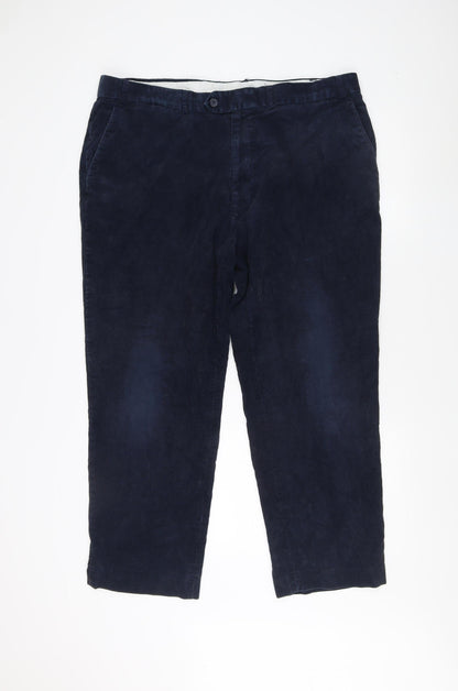 James Pringle Men's Blue Trousers Size 42W