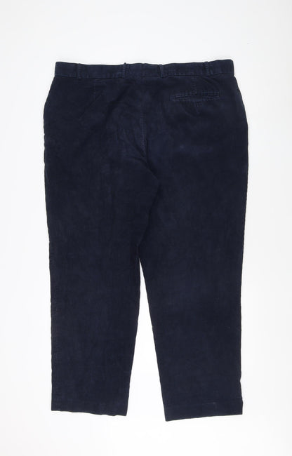 James Pringle Men's Blue Trousers Size 42W