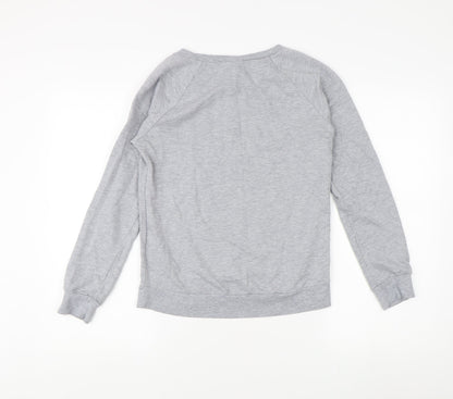 H&M Women’s Grey Minnie Mouse Sweatshirt, Size 10