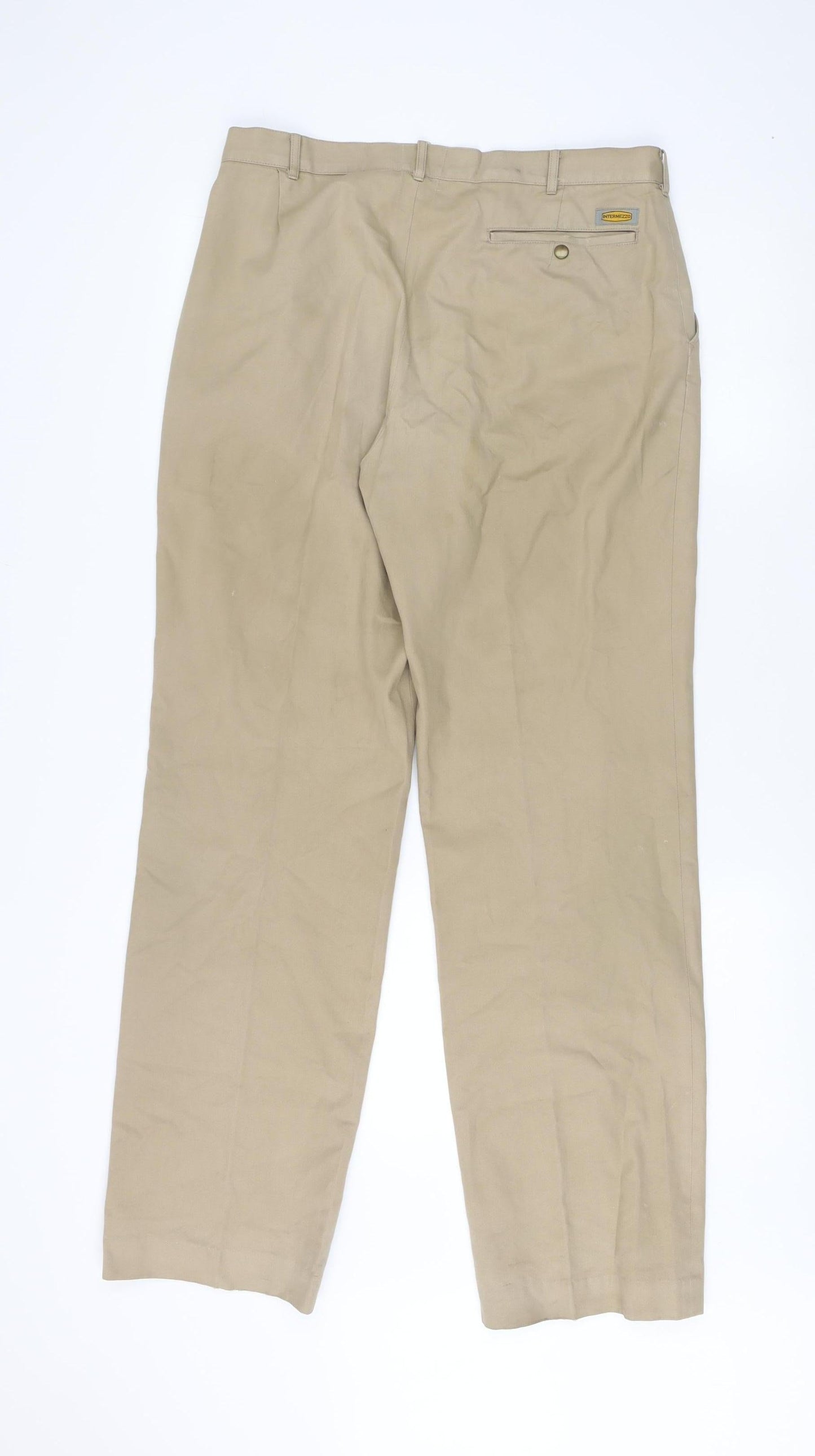 Beige Men's Trousers, Size 32, Leisureman at Harrods