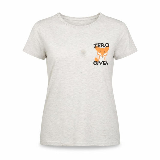 Womens UK Size 16 Golddigga Grey Basic T-Shirt