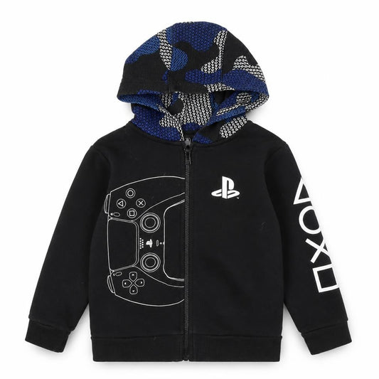 Next Boys PlayStation Black Full Zip Hoodie 5 Years