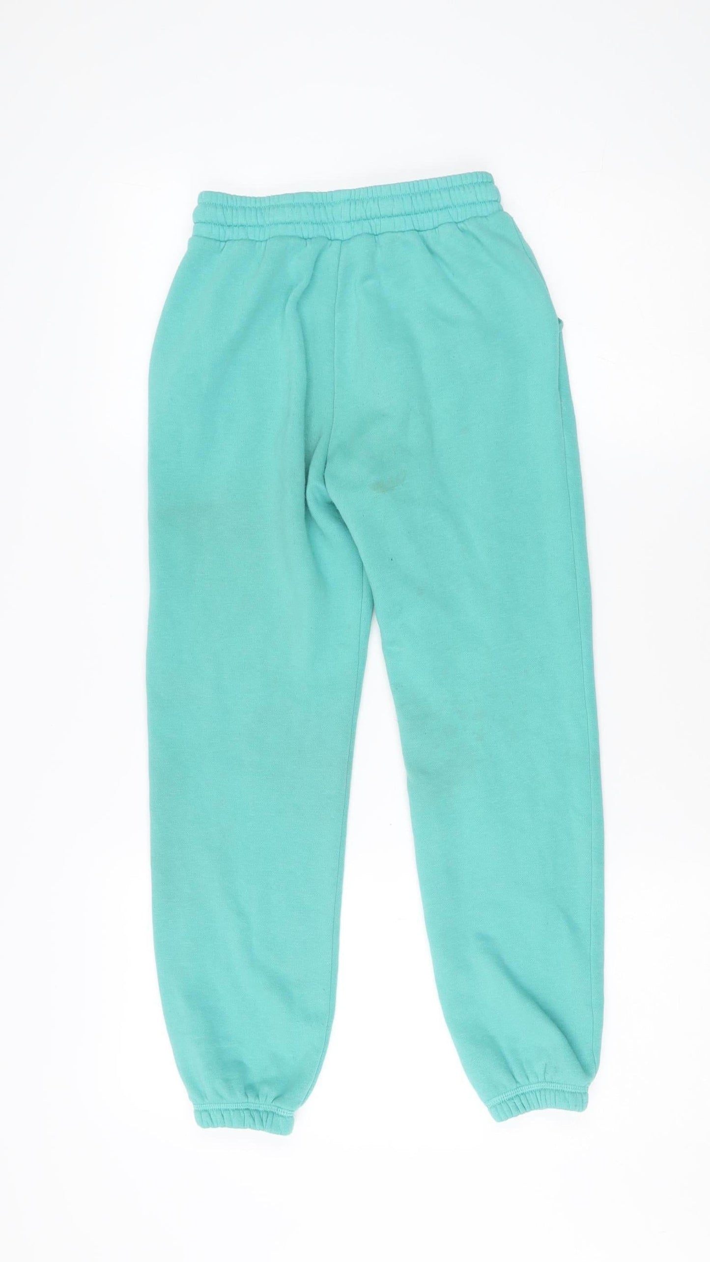 Disney Girls Green Mickey Tracksuit 10-11 Years Casual Fleece