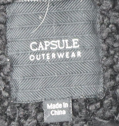 Capsule Outerwear Women's Black Long Coat Size 18