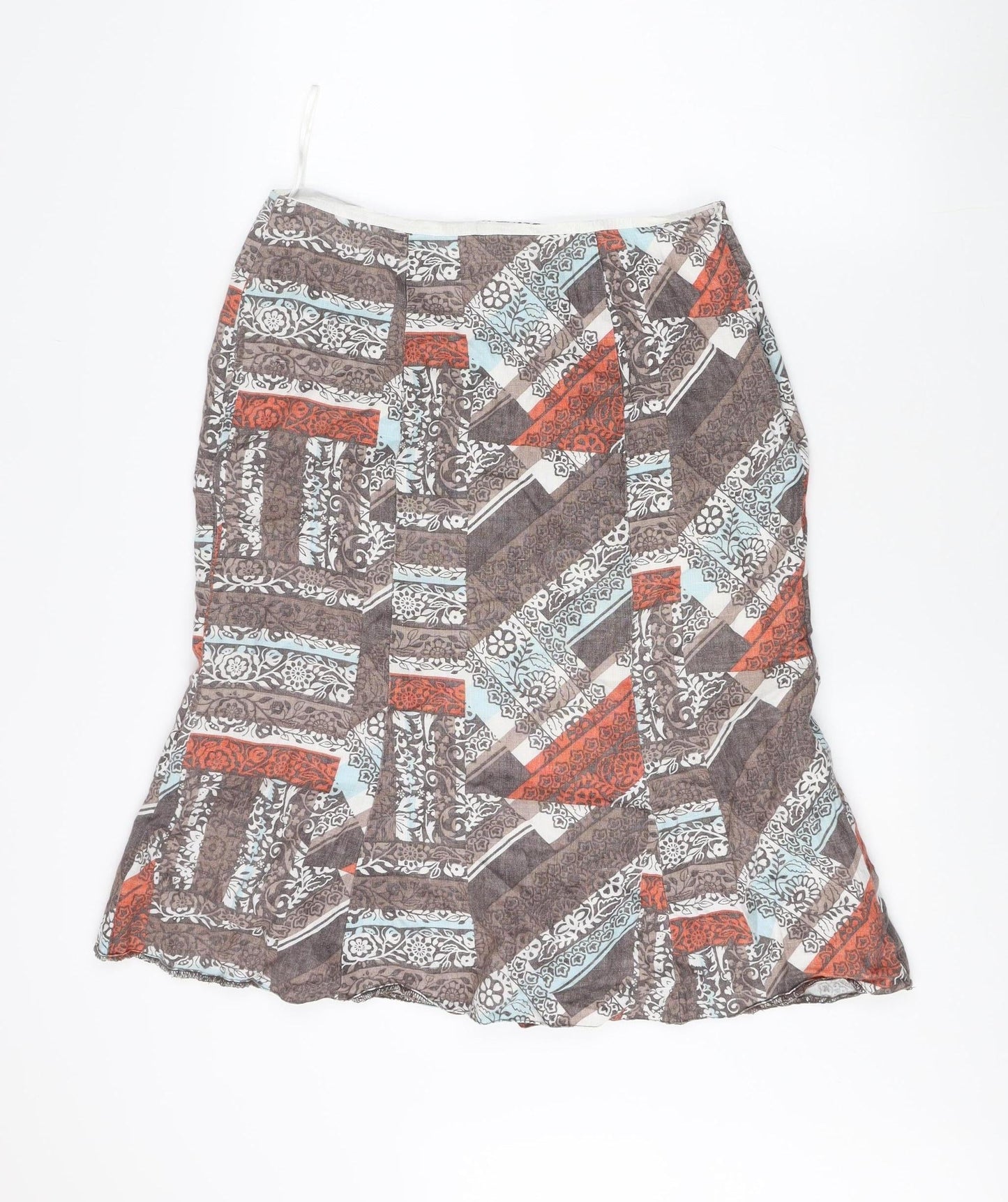 CC Women's Multicoloured Geometric Petites Skirt