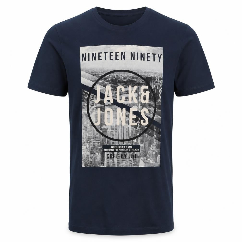 Mens UK Size L JACK & JONES Blue  T-Shirt