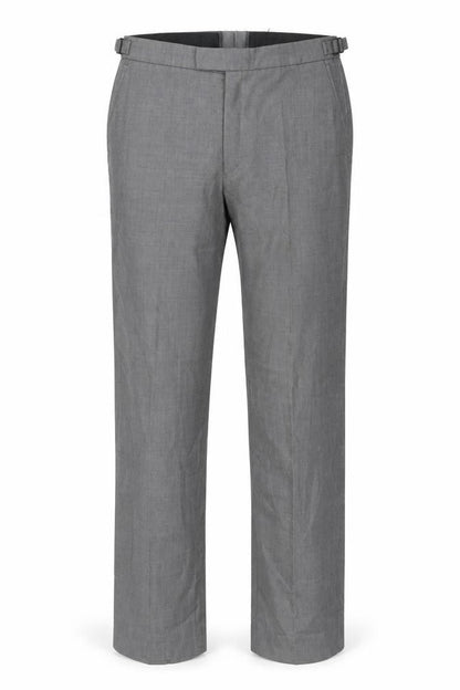 Mens UK Size 36 Russell Kollar Regular Fit Formal Grey Trousers