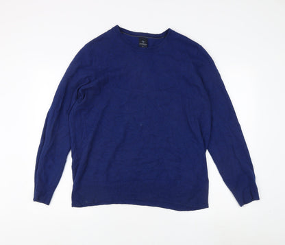 Tailorbyrd Men's Blue XL Pullover Jumper