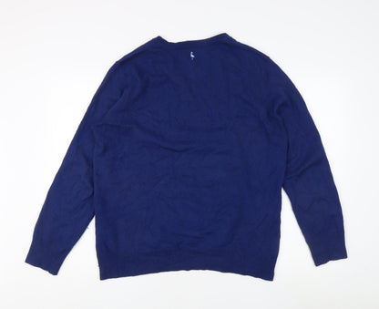 Tailorbyrd Men's Blue XL Pullover Jumper