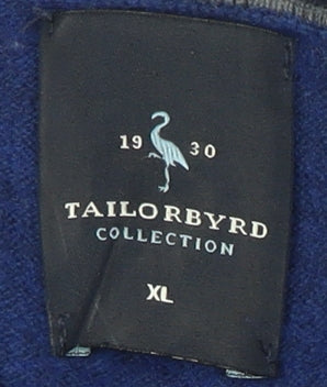 Tailorbyrd Men's Blue XL Pullover Jumper