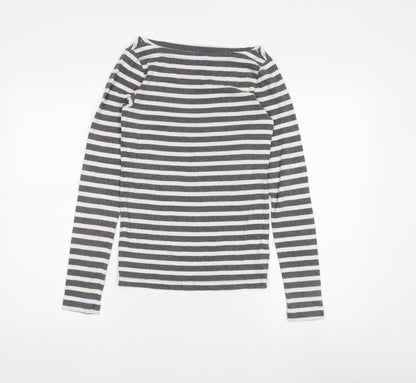 GAP Women's Multicoloured Striped T-Shirt M