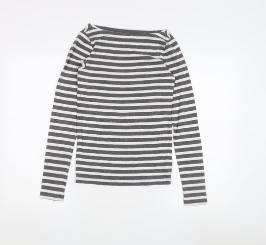 GAP Women's Multicoloured Striped T-Shirt M