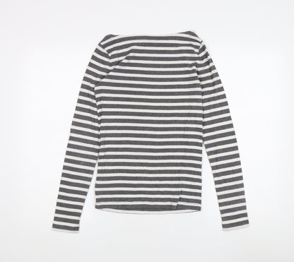 GAP Women's Multicoloured Striped T-Shirt M