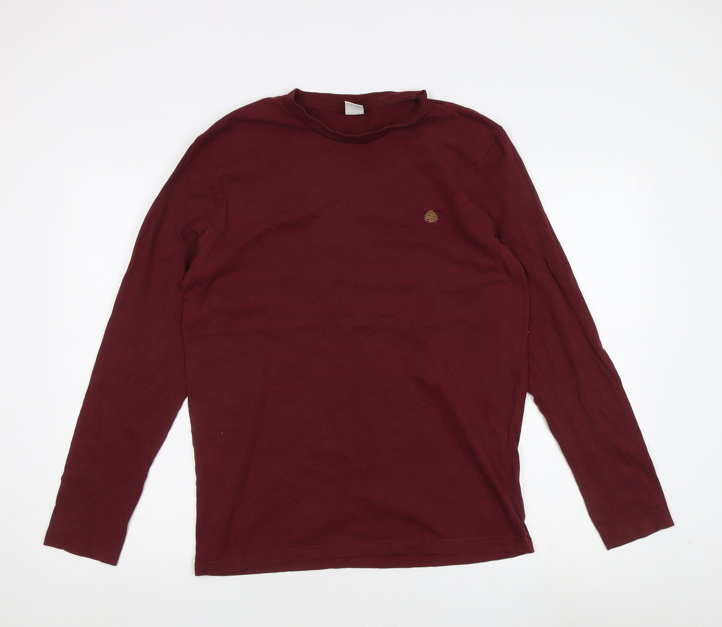 Springfield Men's Red Long Sleeve T-Shirt Size L