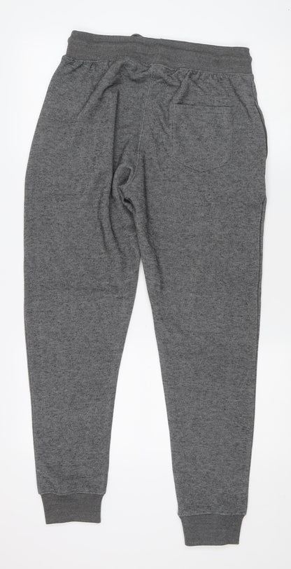 Alex Jones London Men's Grey Jogger Pants S Comfortable