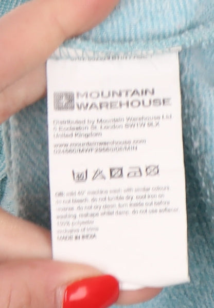 Womens UK Size 8 Mountain Warehouse Blue Pullover Sweatshirt