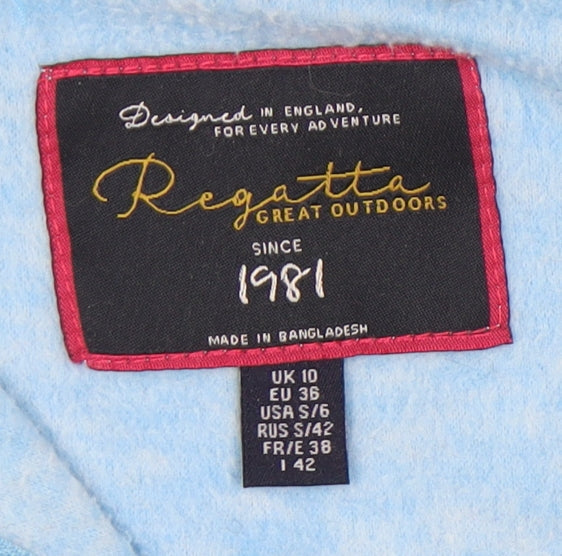 Womens UK Size 10 Regatta Blue Basic Jacket