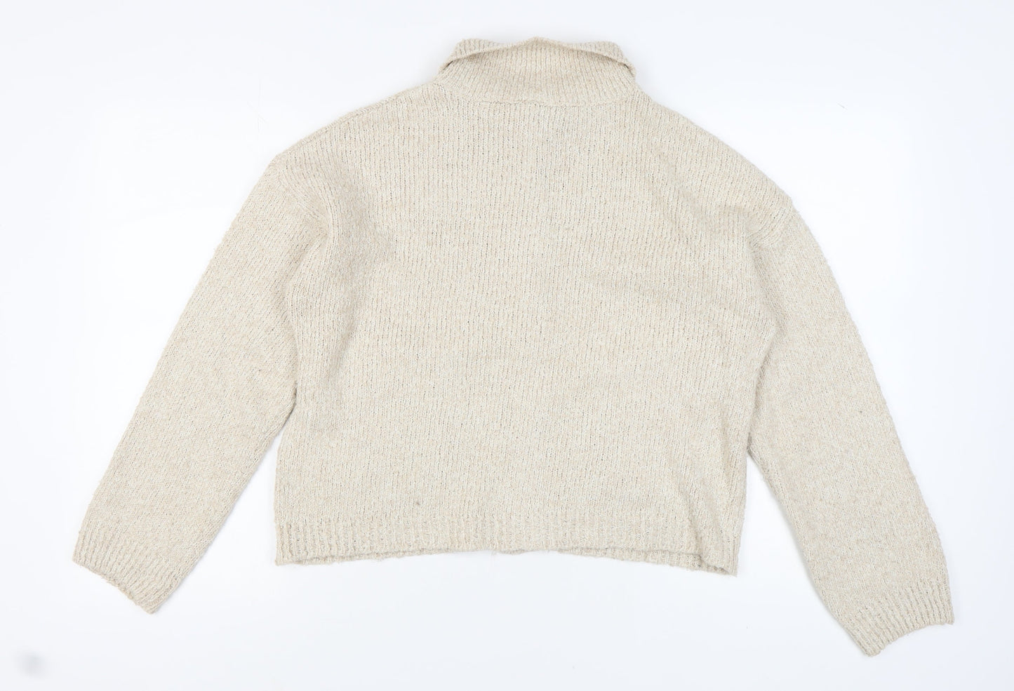 Collusion Women's Beige Button Cardigan Size 10