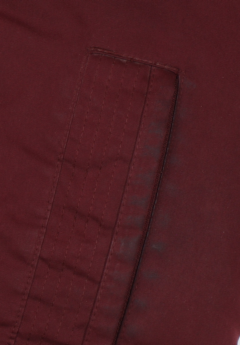 Mens UK Size L Hollister Red Parka Coat