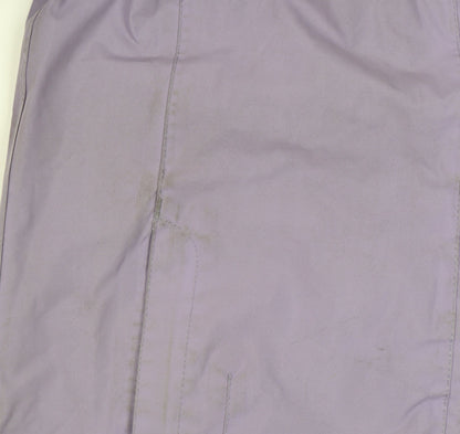 Womens UK Size 12 Regatta Purple Anorak Coat