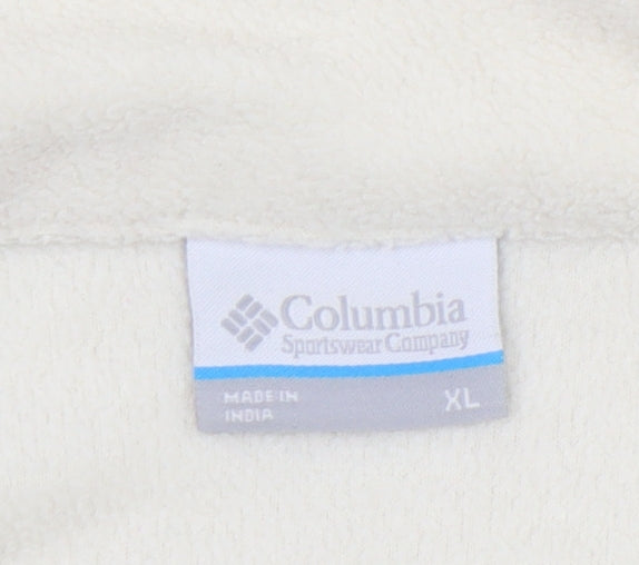 Columbia Women's Ivory Fleece Jacket XL Outdoor