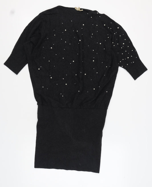 Phase Eight Black Women's Shift Dress Size 10