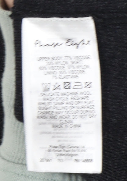 Phase Eight Black Women's Shift Dress Size 10