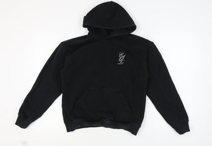 Mens UK Size S Couture Black Pullover Hoodie