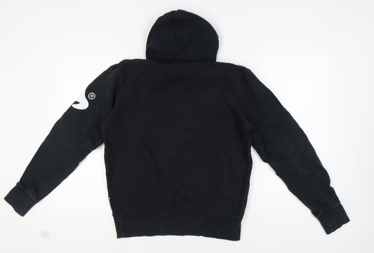 Mens UK Size M Money Black Pullover Hoodie