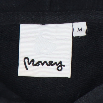Mens UK Size M Money Black Pullover Hoodie