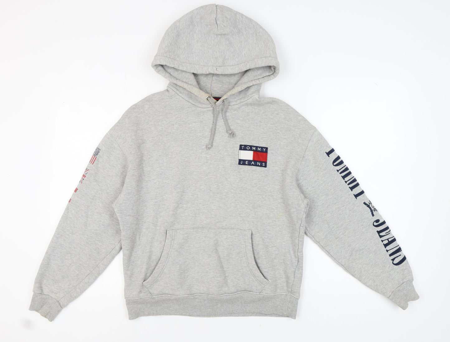 Tommy Jeans Men’s Grey XS Pullover Hoodie