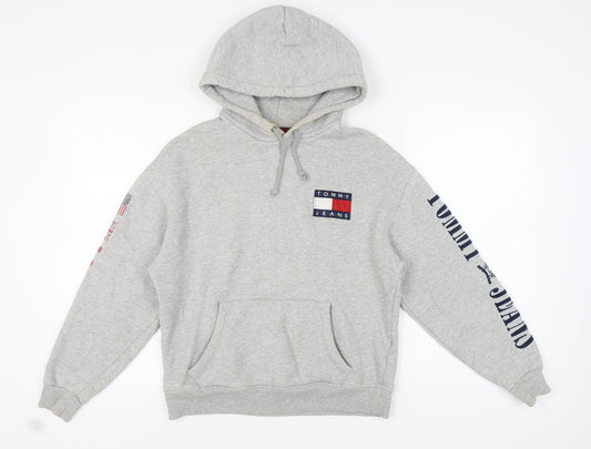 Tommy Jeans Men’s Grey XS Pullover Hoodie