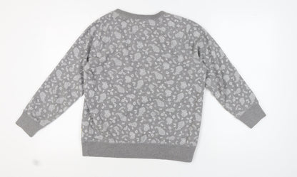Womens UK Size 12 Jack Wills Grey Pullover Sweatshirt