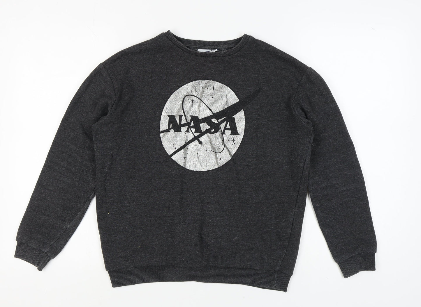 Women's NASA Black Pullover Sweatshirt Size 10