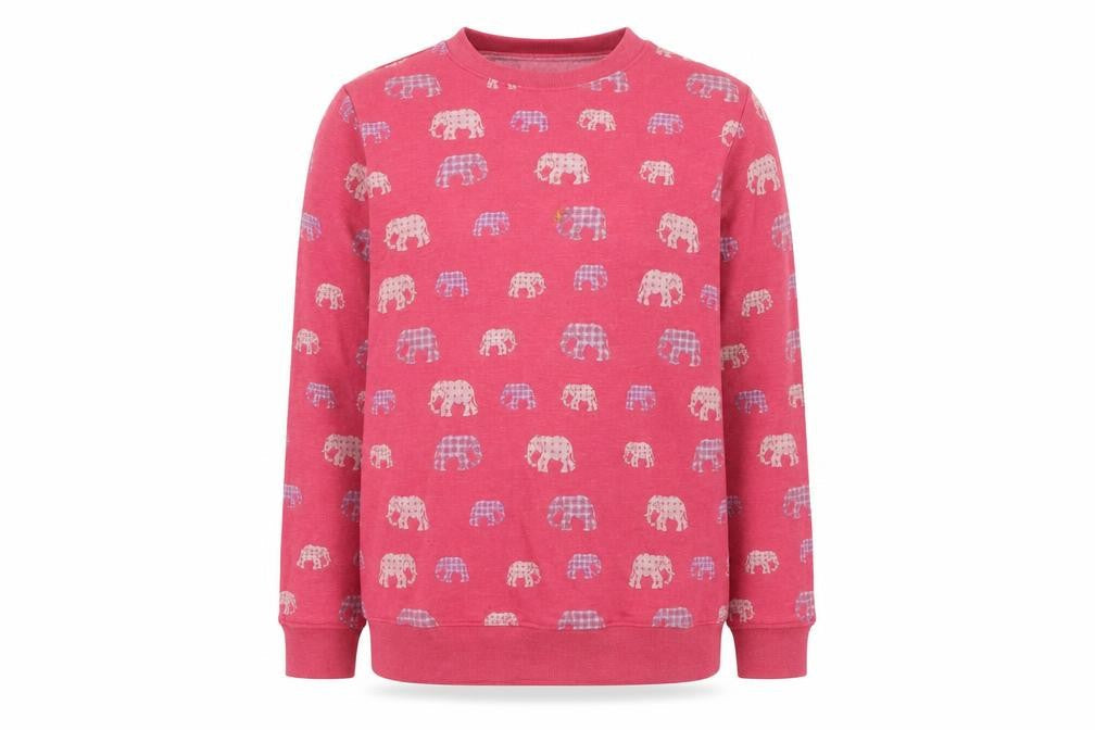 Womens UK Size 16 Cotton Traders Red Pullover Sweatshirt