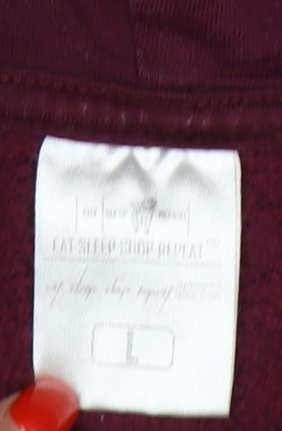 Harry Potter Girls Red Gryffindor Pullover Hoodie L