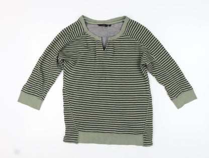 Womens UK Size 12 NEXT Green Pullover Sweatshirt