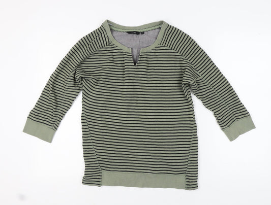 Womens UK Size 12 NEXT Green Pullover Sweatshirt