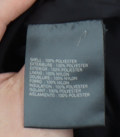 Liz Claiborne Women's Black Quilted Jacket M