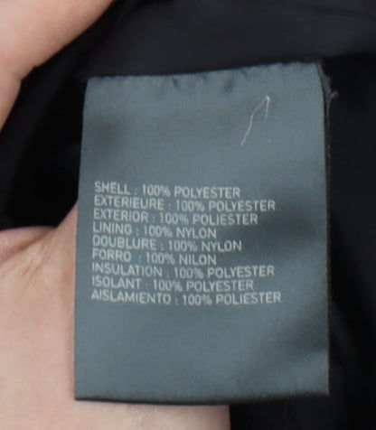 Liz Claiborne Women's Black Quilted Jacket M