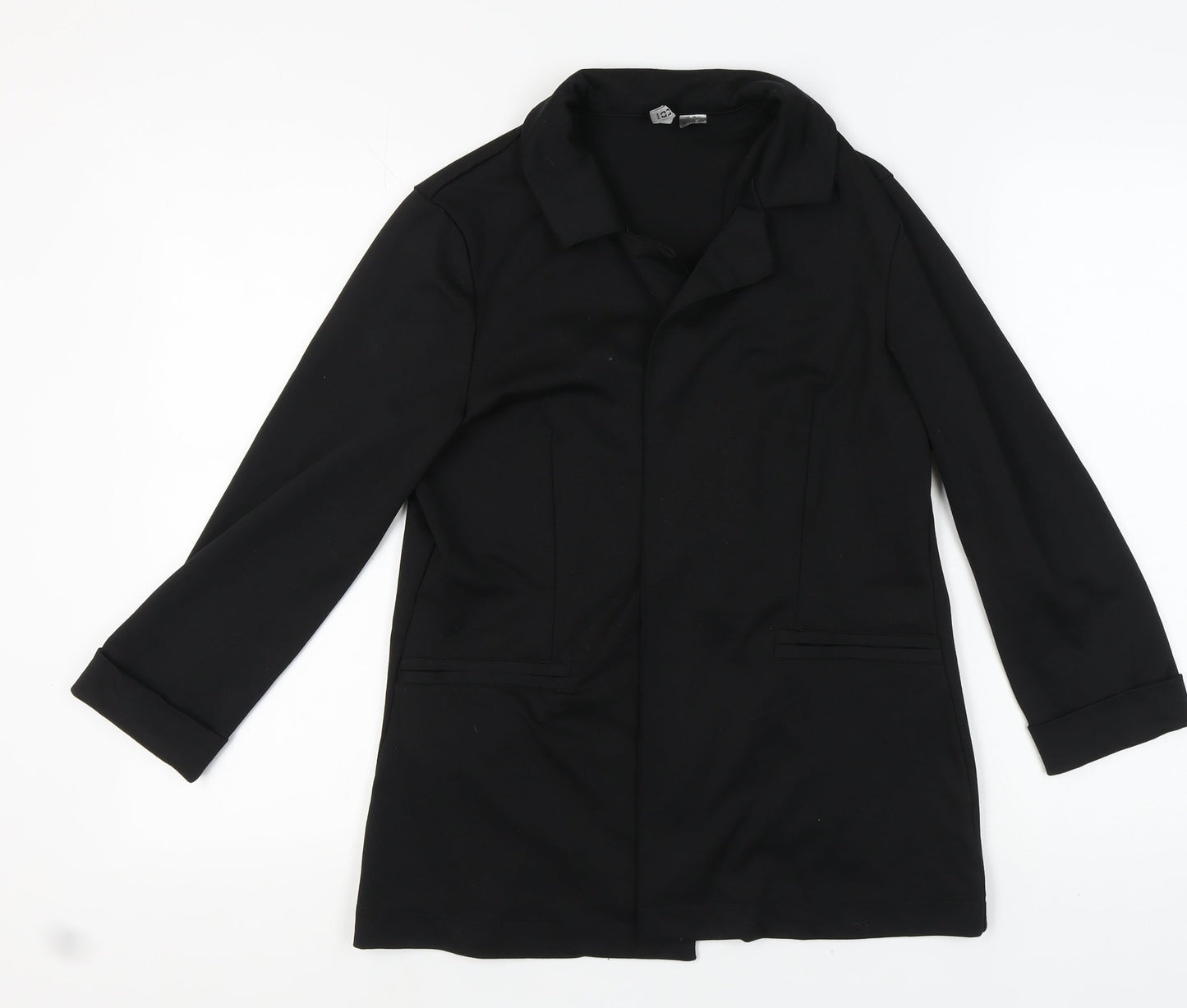 H&M Divided Women's Black Blazer M Regular Fit
