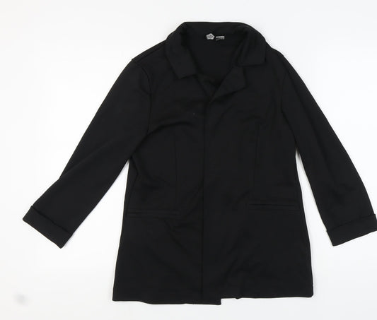 H&M Divided Women's Black Blazer M Regular Fit