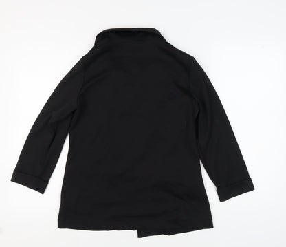 H&M Divided Women's Black Blazer M Regular Fit