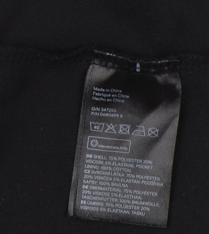 H&M Divided Women's Black Blazer M Regular Fit