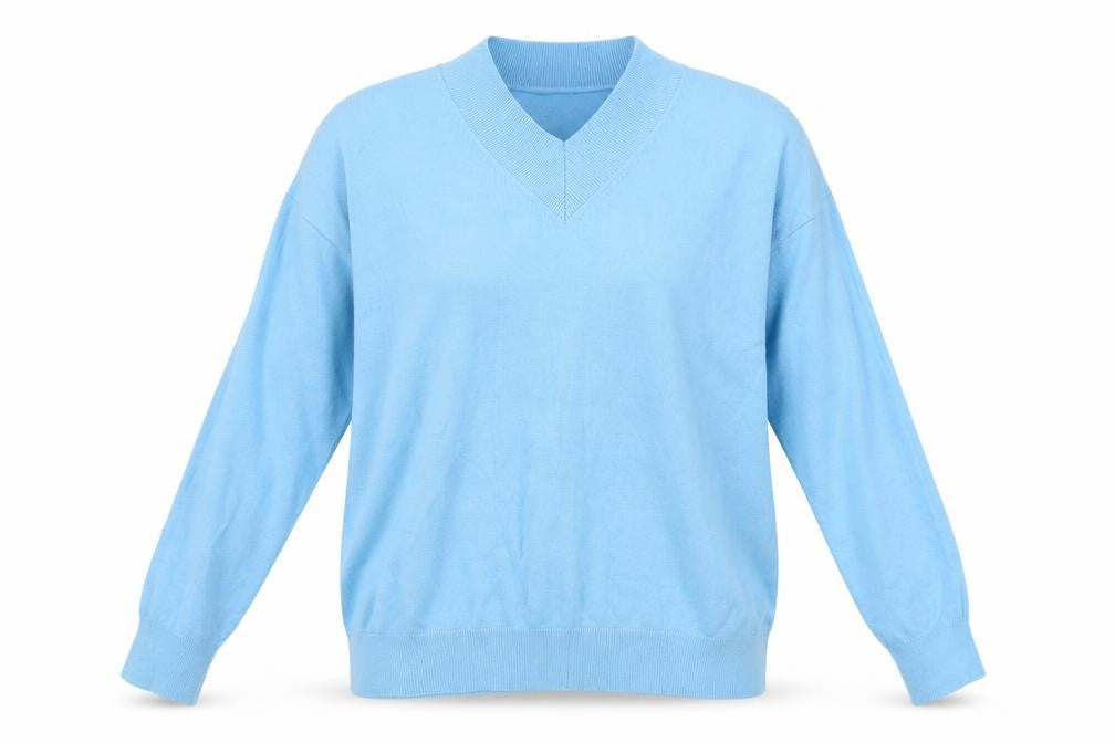 Womens UK Size M Marks and Spencer Blue Pullover Jumper