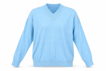 Womens UK Size M Marks and Spencer Blue Pullover Jumper