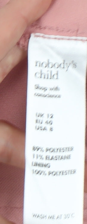 Nobody's Child Pink Women's Trousers Size 12