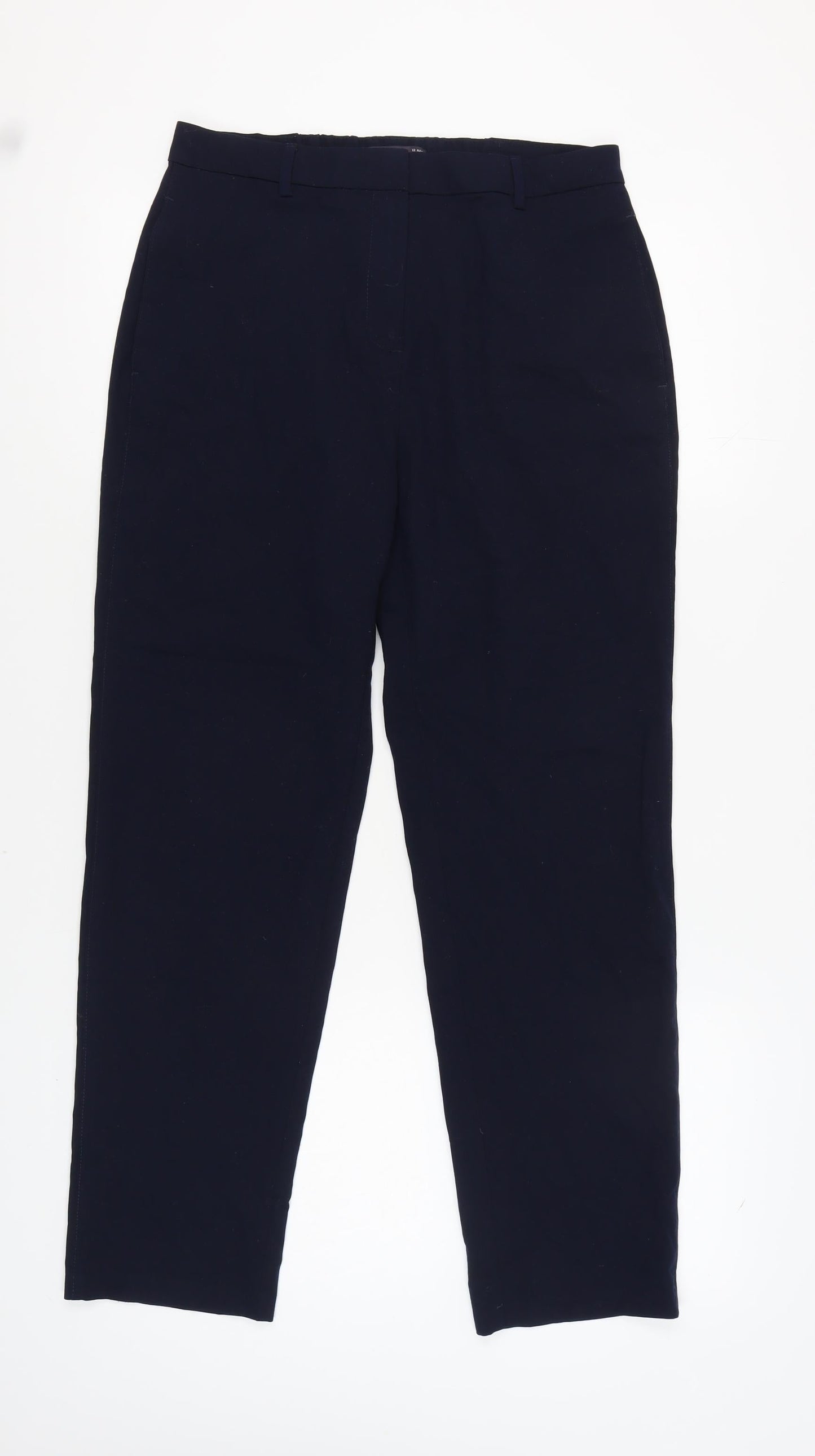 Womens UK Size 12 Marks and Spencer   Blue Trousers