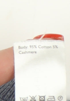 John Lewis Men's Blue Pullover Knit Jumper M